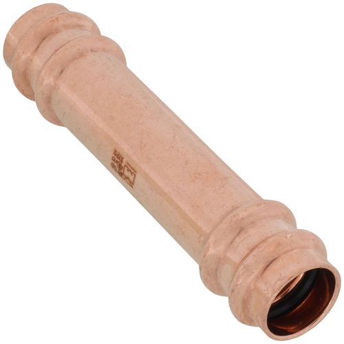 Main product image of 3/4" OD ACR Copper Press Extended Length Coupling, No-Stop