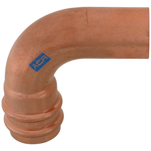 Main product image of 1-3/8" OD ACR FTG x Copper Press 90-Degree Street Elbow