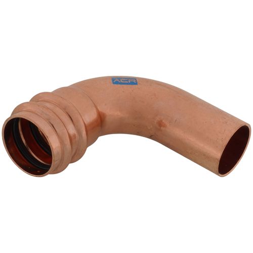 Main product image of 1-3/8" OD ACR FTG x Copper Press 90-Degree Street Elbow