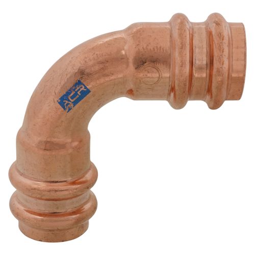 Main product image of 7/8" ODACR Copper Press Long Radius 90-Degree Elbow