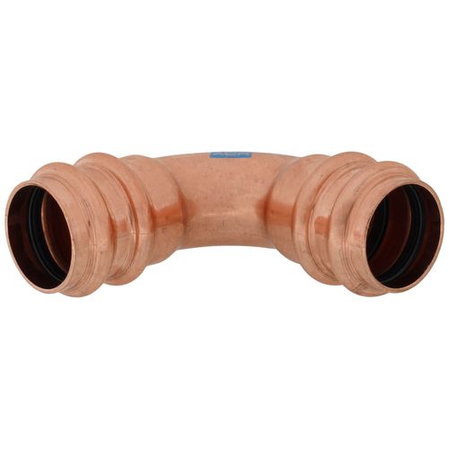 Main product image of 1-1/8" OD ACR Copper Press Long Radius 90-Degree Elbow