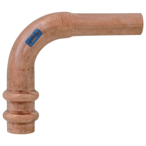 Main product image of 3/8" OD ACR FTG x Copper Press 90-Degree Street Elbow