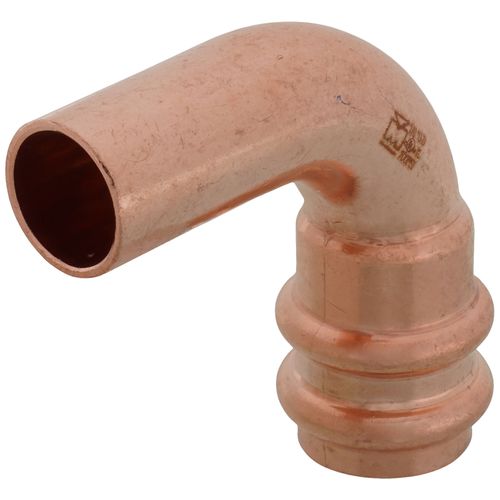 Main product image of 7/8" OD ACR FTG x Copper Press 90-Degree Street Elbow