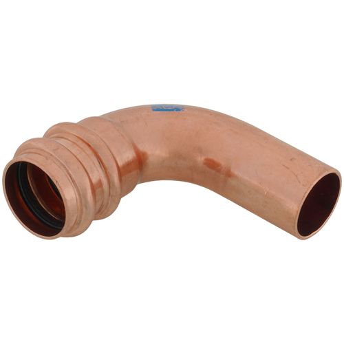 Main product image of 1-1/8" OD ACR FTG x Copper Press 90-Degree Street Elbow