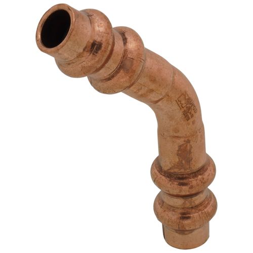 Main product image of 1/4" OD ACR Copper Press Long Radius 45-Degree Street Elbow