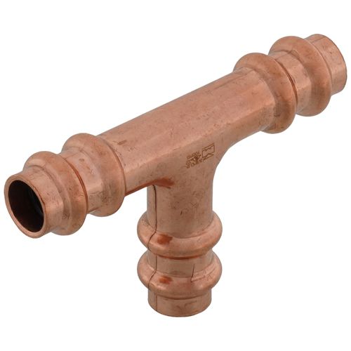 Main product image of 3/8" OD ACR Copper Press Tee