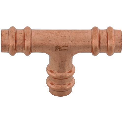 Main product image of 1/2" OD ACR Copper Press Tee