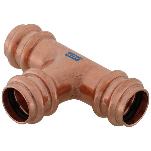Main product image of 7/8" OD ACR Copper Press Tee