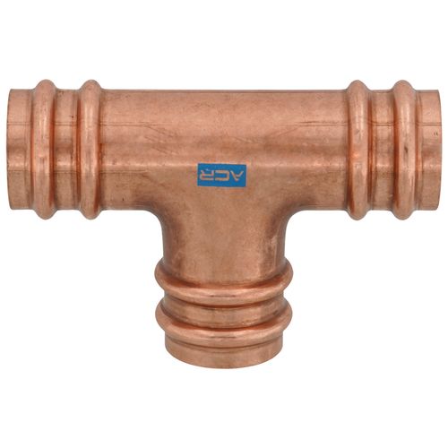 Main product image of 1-3/8" OD ACR Copper Press Tee