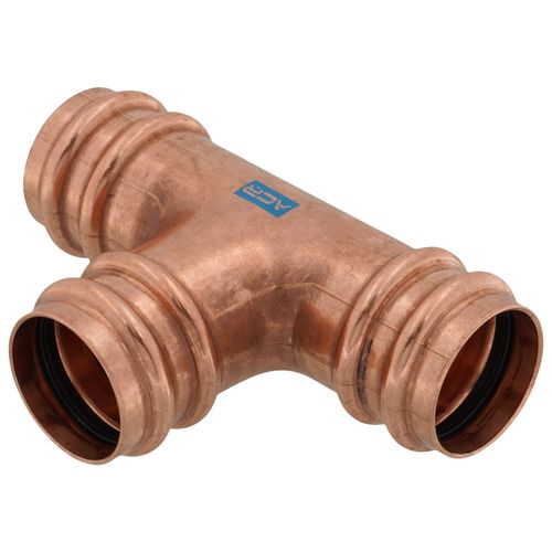 Main product image of 1-3/8" OD ACR Copper Press Tee