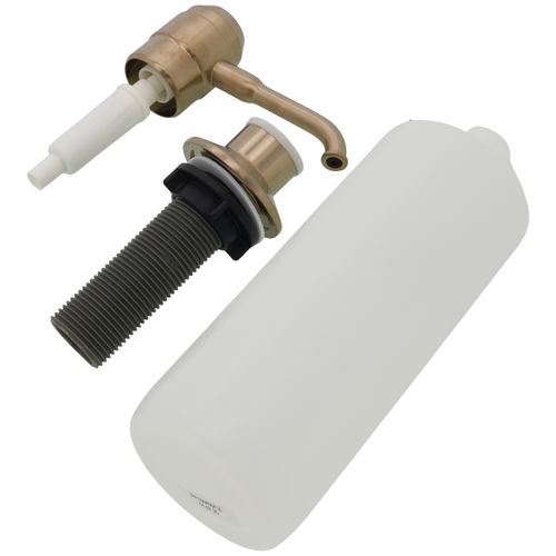 Main product image of Broderick Soap/Lotion Dispenser w/Bottle (Champagne Bronze), RP100632CZ