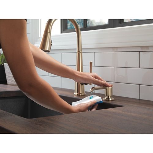 Emmeline Soap Dispenser (Lumicoat Champagne Bronze)