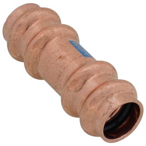 Main product image of 5/8" OD ACR Copper Press Coupling, Staked Stop