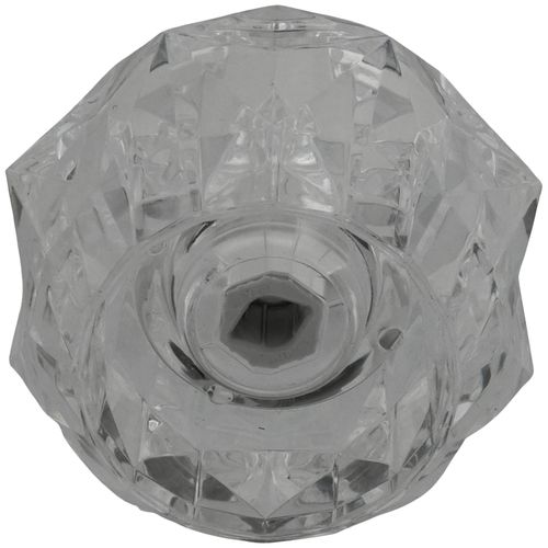 Main product image of Clear/Chrome Acrylic Knob Handle Kit For Single Handle Lavatories, RP17449