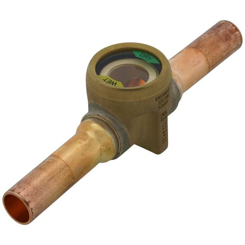 Main product image of 1/2" OD FTG Hermetically Sealed Sight Glass Moisture Indicator