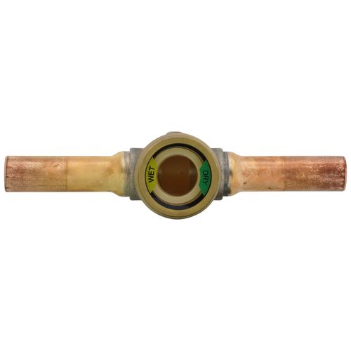Main product image of 1/2" OD FTG Hermetically Sealed Sight Glass Moisture Indicator