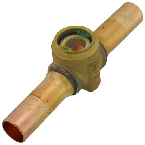 Main product image of 3/4" OD FTG Hermetically Sealed Sight Glass Moisture Indicator