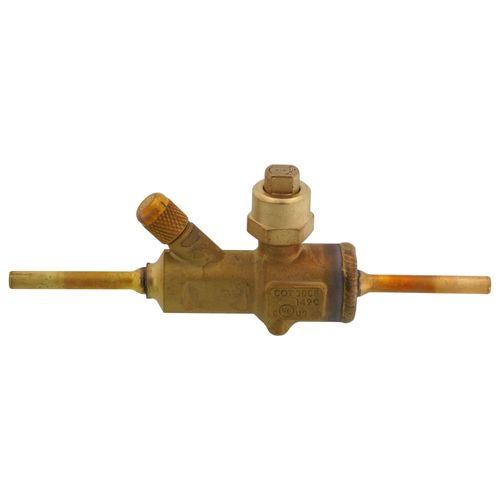 Main product image of 1/4" OD FTG Cyclemaster Multi-Split Ball Valve w/ Access Port & Insulation