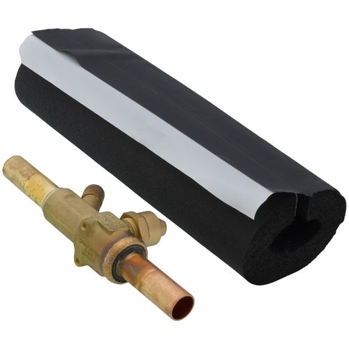 Main product image of 5/8" OD FTG Cyclemaster Multi-Split Ball Valve w/ Access Port & Insulation