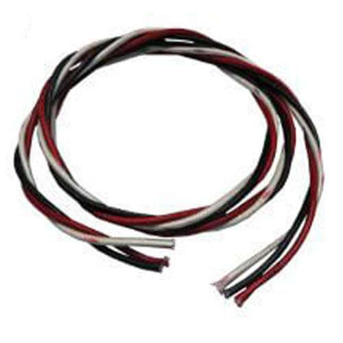 14 AWG TRIPLEX High Temperature Glass Braid Wire, 600V (25')