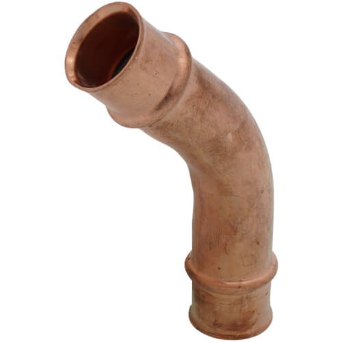 7/8" Refrigerant Copper Press 45° Elbow