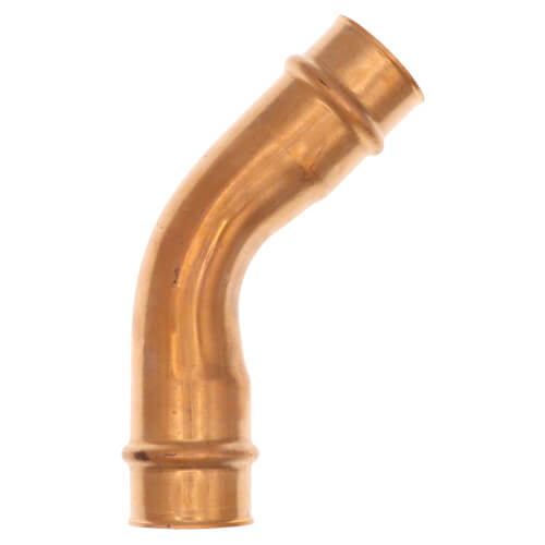 Main product image of 1-3/8" Refrigerant Copper Press 45° Elbow, 3081222200111