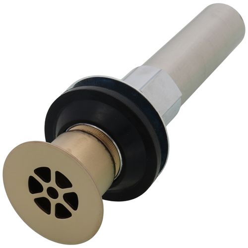 Main product image of Victorian Grid Strainer, Less Overflow, Bathroom (Champagne Bronze), RP47648CZ