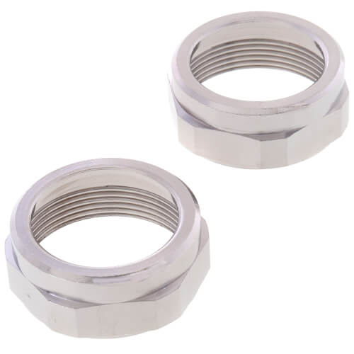 Chrome Replacement Bonnet Nuts For Two Handle Faucet (Pack of 2), RP6060