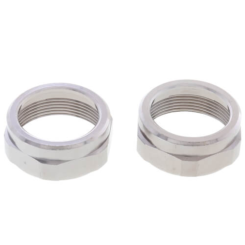 Chrome Replacement Bonnet Nuts For Two Handle Faucet (Pack of 2), RP6060