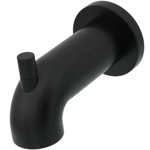 Main product image of Trinsic 6-1/8" Pull-Up Diverter Wall Mounted Tub Spout (Matte Black), RP73371BL
