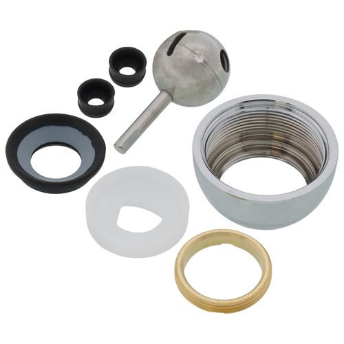 Main product image of Repair Kit, Ball, Seats, Springs, Cam, Cap, Adjusting Ring & Bonnet (Chrome), RP77763