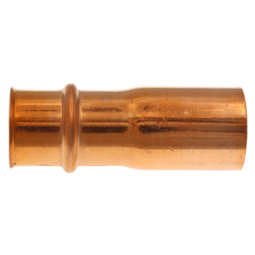 1-1/8" to 7/8" Refrigerant Copper Press Reducing Bushing
