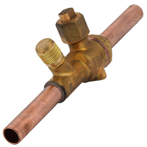 Main product image of 1/2" ODM Ball Valve w/ Schrader Valve, 3791080800111