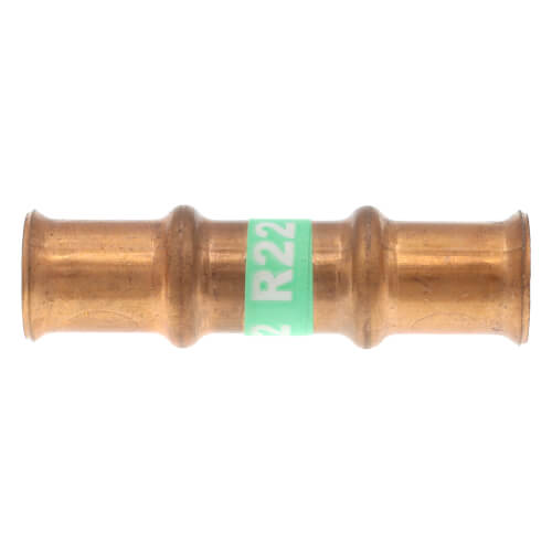 3/8" Refrigerant Copper Press Slip Coupling, Neoprene O-Ring