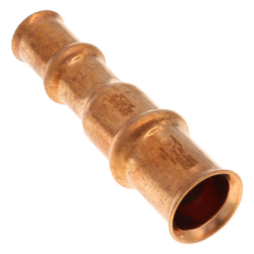 Main product image of 1/2" to 3/8" Refrigerant Copper Press Reducer Coupling