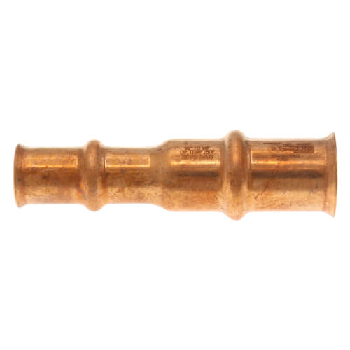 Main product image of 1/2" to 3/8" Refrigerant Copper Press Reducer Coupling