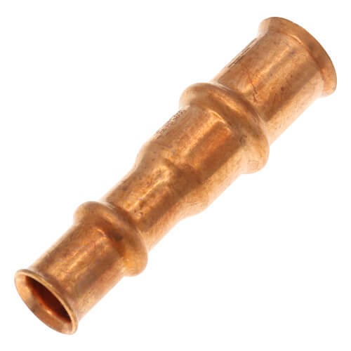 Main product image of 1/2" to 3/8" Refrigerant Copper Press Reducer Coupling