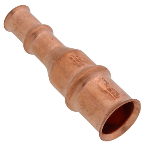 Main product image of 5/8" to 3/8" Refrigerant Copper Press Reducer Coupling