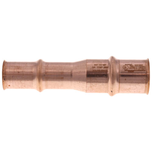 Main product image of 5/8" to 1/2" Refrigerant Copper Press Reducer Coupling, 3051100800111