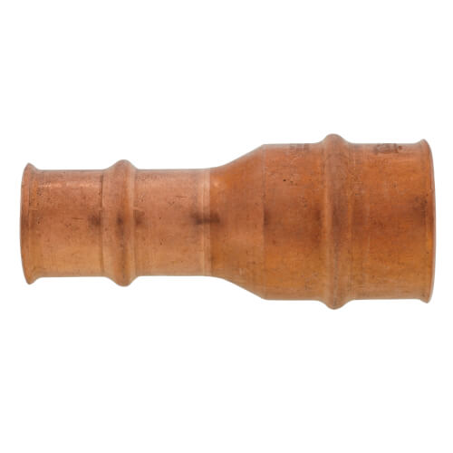 Main product image of 1-1/8" to 3/4" Refrigerant Copper Press Reducer Coupling