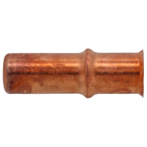 1/2" Refrigerant Copper Press Cap