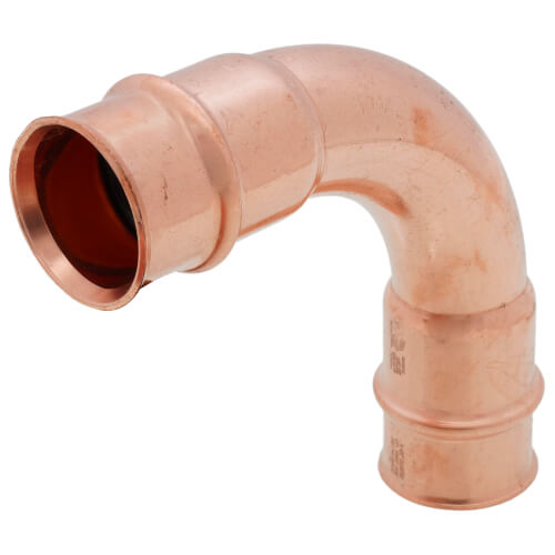 Main product image of 1-1/4" Refrigerant Copper Press Long Radius 90° Elbow, 3031202000111