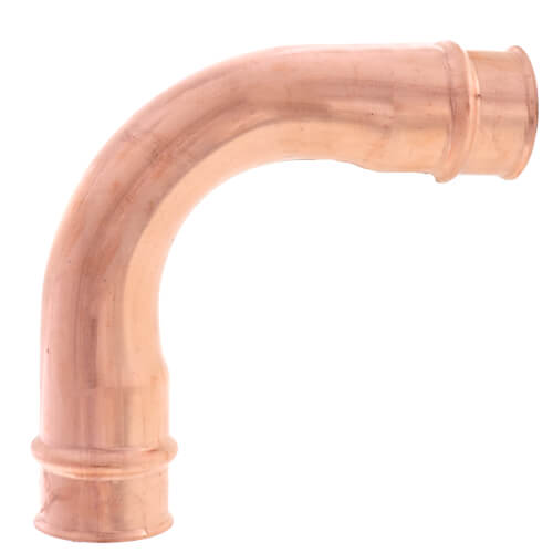 Main product image of 1-3/8" Refrigerant Copper Press Long Radius 90° Elbow, 3031222200111