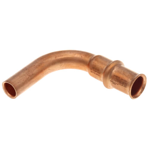 Main product image of 3/8" Refrigerant Copper Press Long Radius 90° Street Elbow, 3501060600111
