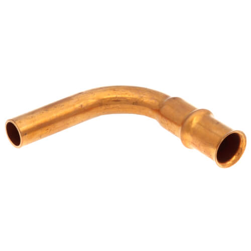 1/2" Refrigerant Copper Press Long Radius 90° Street Elbow