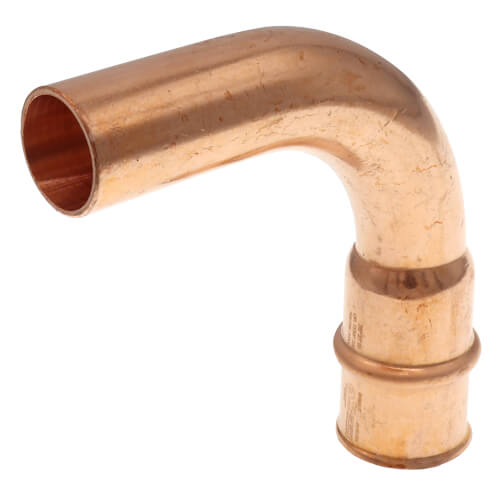 7/8" Refrigerant Copper Press Long Radius 90° Street Elbow