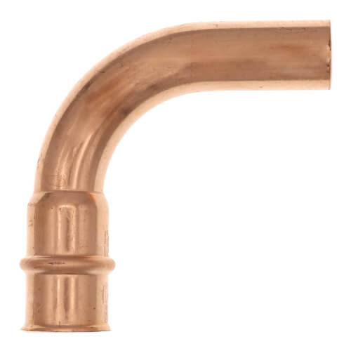 7/8" Refrigerant Copper Press Long Radius 90° Street Elbow