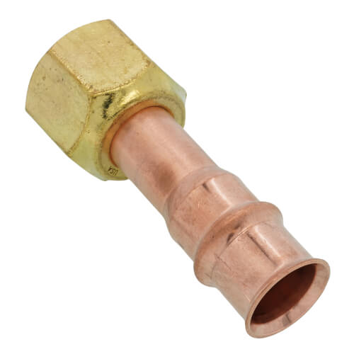 Main product image of 3/4" Refrigerant Copper Press SAE Flare, 3291120000111