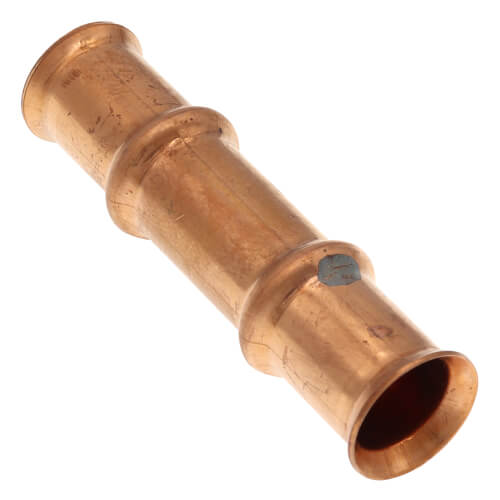 1/2" Refrigerant Copper Press Slip Coupling, Buna-N O-Ring