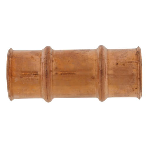 7/8" Refrigerant Copper Press Slip Coupling, Buna-N O-Ring